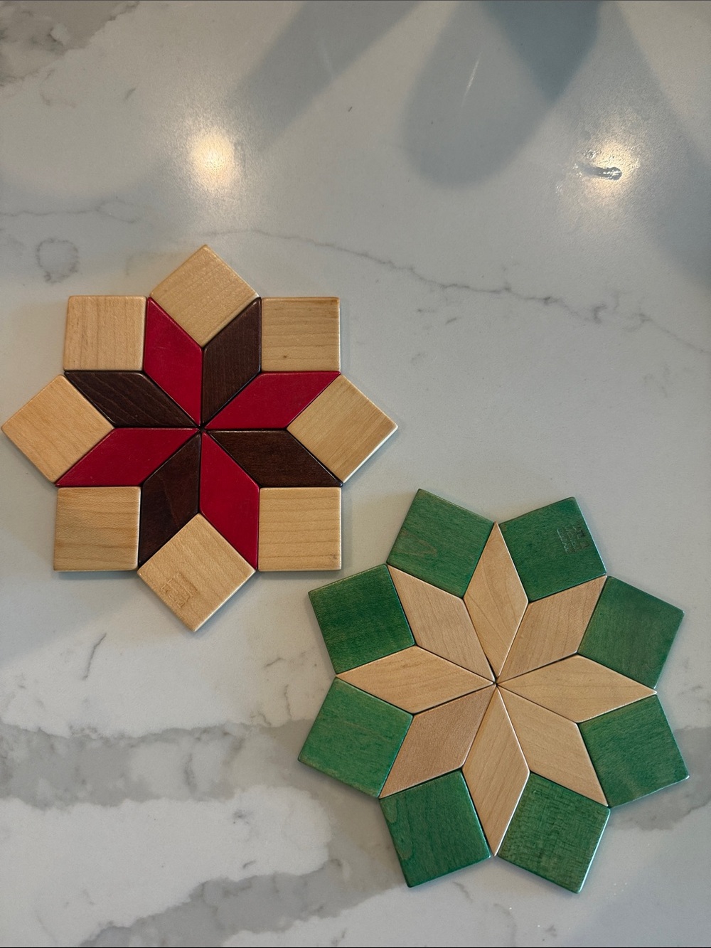 Western Germany wooden trivets